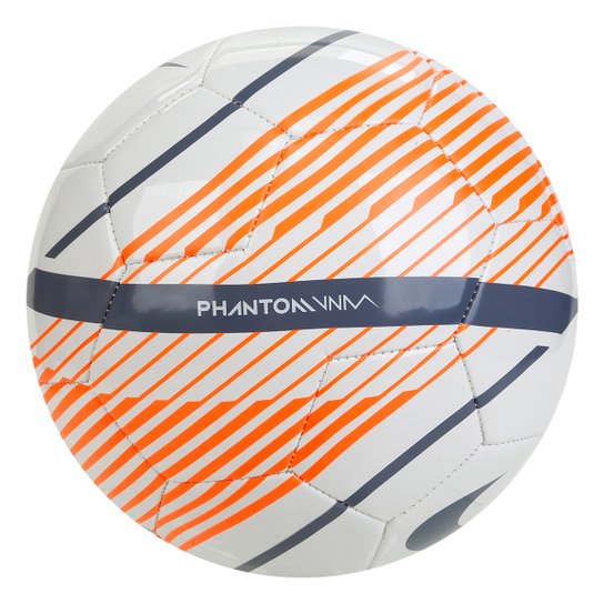Bola de Futebol Campo Nike Phantom Venom - Laranja+Branco