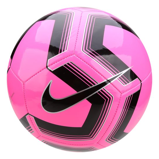 Bola de Futebol Campo Nike Train Pitch II - Pink+Preto