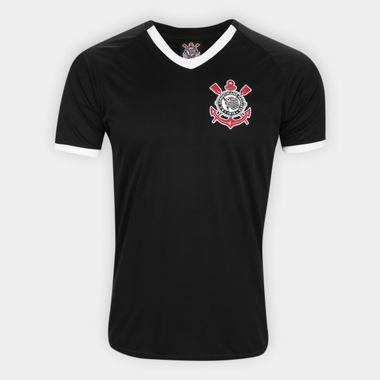 Camisa do Corinthians Definition Masculina - Preto