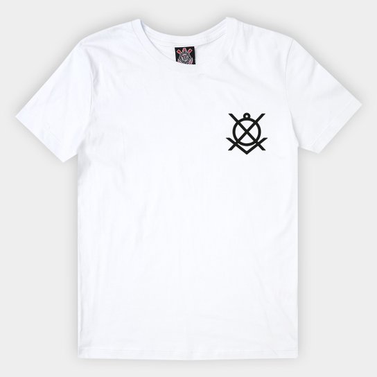 Camiseta Corinthians Infantil Corinthianismo - Branco