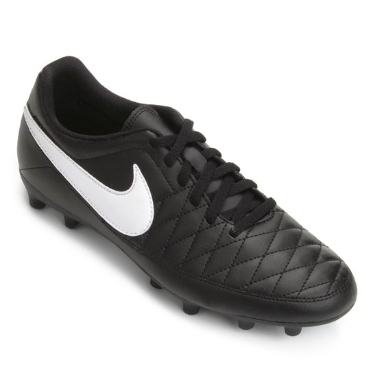 Chuteira Campo Nike Majestry FG Masculina - Preto