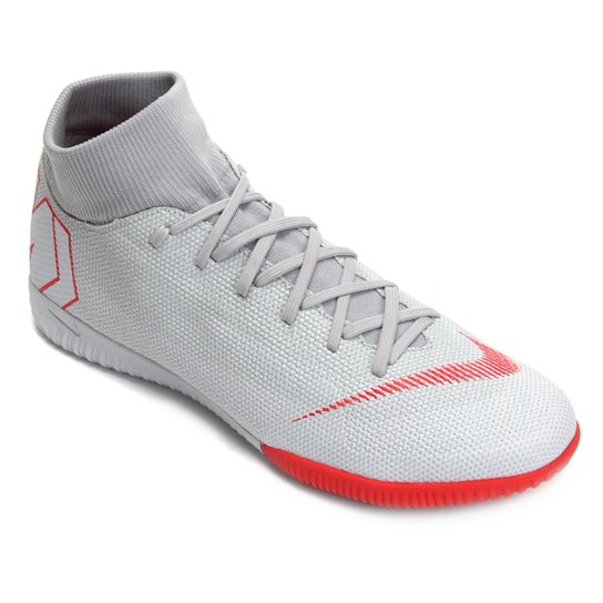 Chuteira Futsal Nike Mercurial Superfly 6 Academy Masculina - Cinza