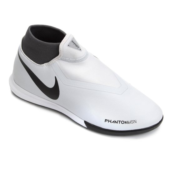 Chuteira Futsal Nike Phantom VSN Academy DF IC Masculina - Cinza