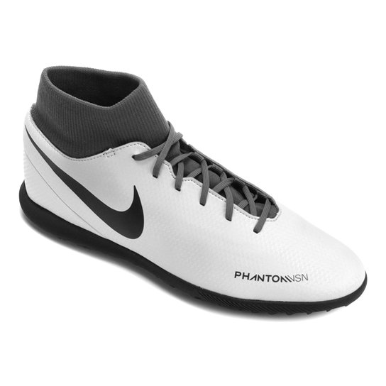 Chuteira Society Nike Phantom VSN Club DF TF Masculina - Cinza