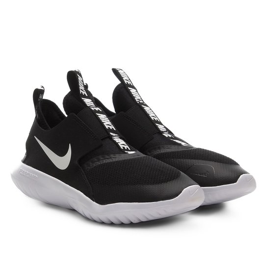 Tênis Infantil Nike Flex Runner GS - Preto+Branco