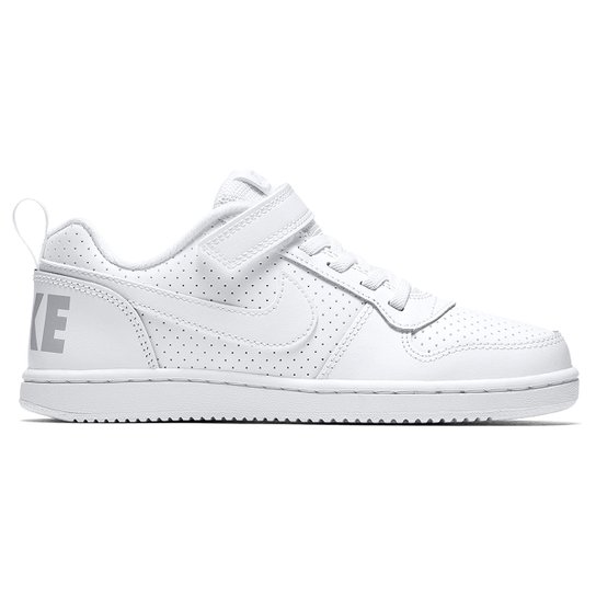 Tênis Nike Court Borough Low Infantil - Branco