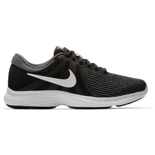 Tênis Nike Wmns Revolution 4 Feminino - Preto+Branco