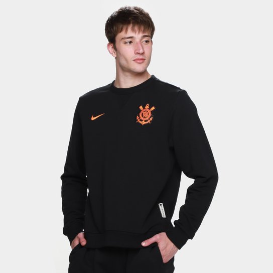 Blusão Corinthians Nike Total 90 Crew Masculino