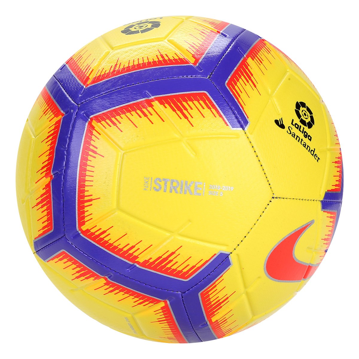 bola de futebol de campo nike strike la liga