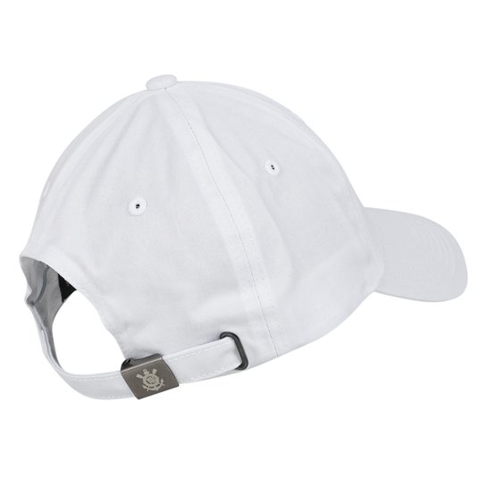 Boné Aba Curva SuperCap Corinthians Bordado Strapback