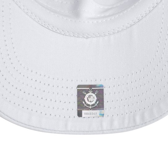 Boné Aba Curva SuperCap Corinthians Bordado Strapback
