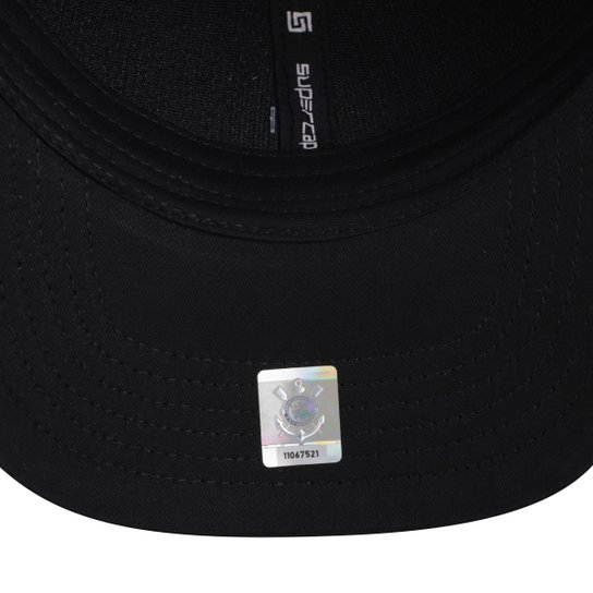 Boné Aba Curva SuperCap Corinthians Strapback