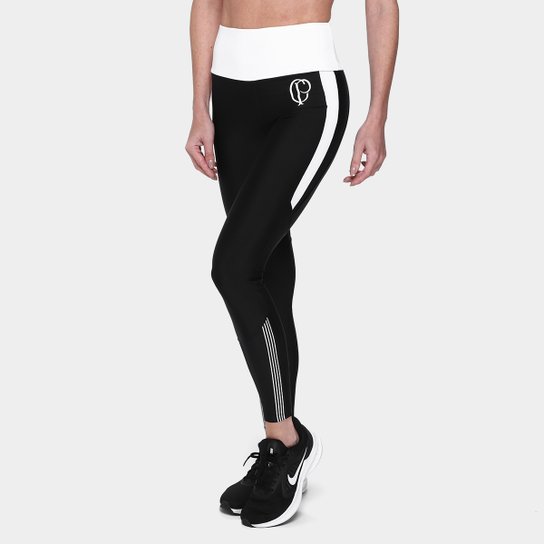 Calça Legging Corinthians Coimbra Fitness Feminina