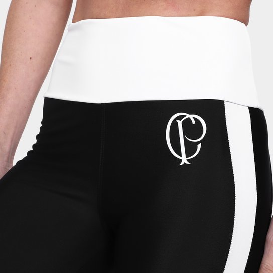 Calça Legging Corinthians Coimbra Fitness Feminina