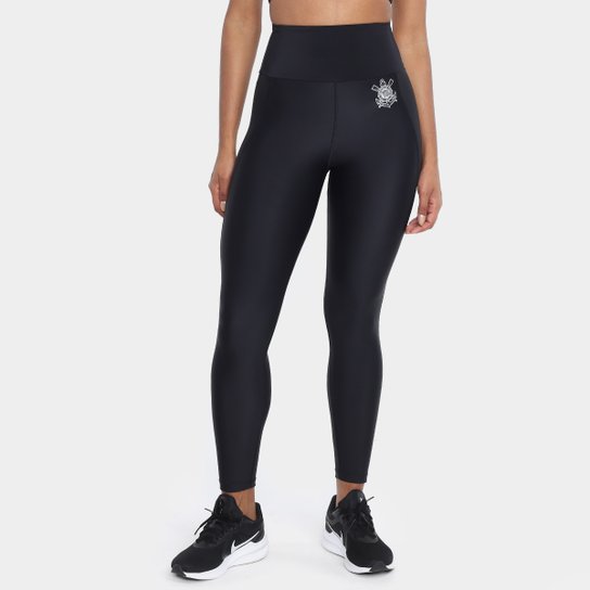 Calça Legging Corinthians Coimbra Fitness Feminina