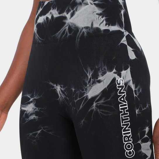Calça Legging Corinthians Coimbra Fitness Feminina
