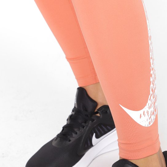 Calça Nike Dri-Fit Swash Run 7/8 Cintura Média Feminina