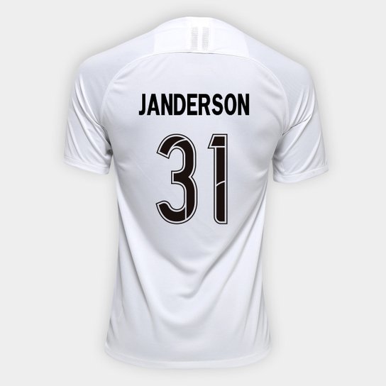 Camisa Corinthians I 19/20 - Janderson Nº 31 - Torcedor Nike Masculina