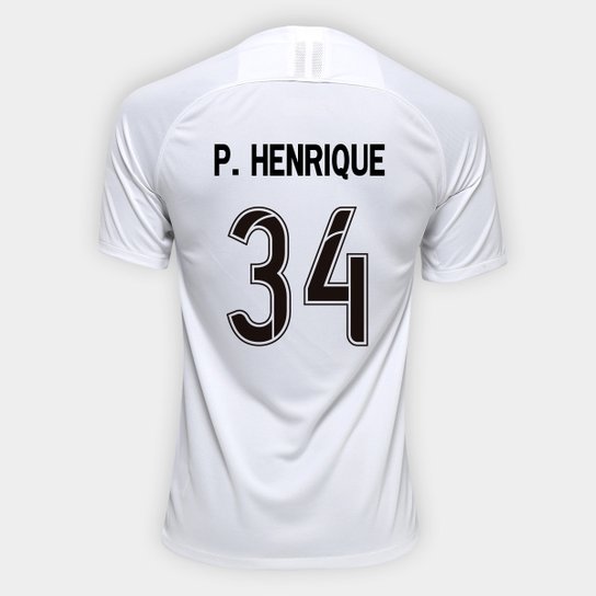 Camisa Corinthians I 19/20 - Pedro Henrique Nº 34 - Torcedor Nike Masculina