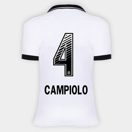 Camisa Corinthians I 20/21 - Campiolo N° 4 - Torcedor Nike Feminina