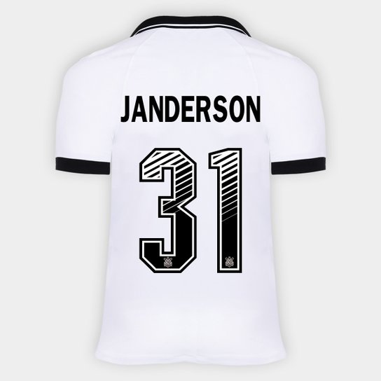 Camisa Corinthians I 20/21 - Janderson Nº 31 - Torcedor Nike Masculina