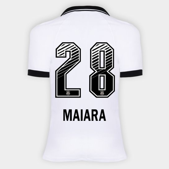Camisa Corinthians I 20/21 - Maiara N° 28 - Torcedor Nike Feminina