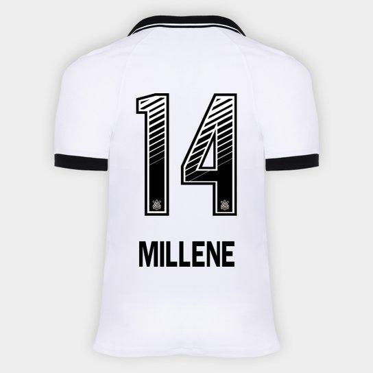 Camisa Corinthians I 20/21 - Millene N° 14 - Torcedor Nike Masculina