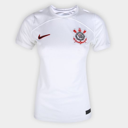 Camisa Corinthians I 23/24 s/n° Torcedor Nike Feminina
