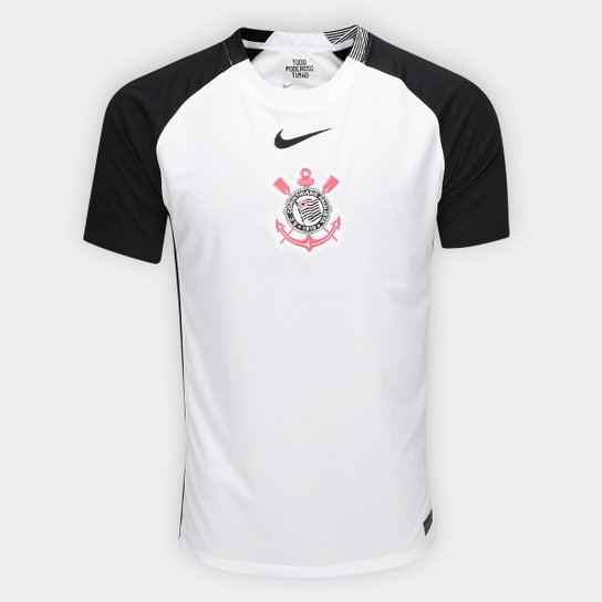 Camisa Corinthians I 25/26 Garro Nº 8 Torcedor Nike Masculina