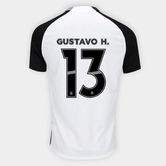 Camisa Corinthians I 25/26 Gustavo Henrique N° 13 Torcedor Nike Masculina