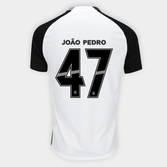 Camisa Corinthians I 25/26 João Pedro N° 47 Torcedor Nike Masculina