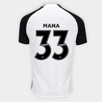 Camisa Corinthians I 25/26 Léo Mana Nº 33 Torcedor Nike Masculina