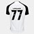 Camisa Corinthians I 25/26 Lingard Nº 77 Torcedor Nike Masculina - Branco+Preto