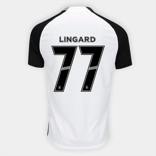 Camisa Corinthians I 25/26 Lingard Nº 77 Torcedor Nike Masculina
