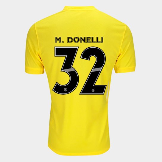 Camisa Corinthians I 25/26 Matheus Donelli Nº 32 Torcedor Nike Masculina