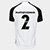Camisa Corinthians I 25/26 Matheuzinho Nº 2 Torcedor Nike Masculina - Branco+Preto
