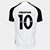 Camisa Corinthians I 25/26 Memphis N° 10 Torcedor Nike Masculina - Branco+Preto