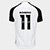 Camisa Corinthians I 25/26 Romero Nº11 Torcedor Nike Masculina - Branco+Preto