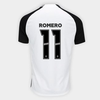 Camisa Corinthians I 25/26 Romero Nº11 Torcedor Nike Masculina