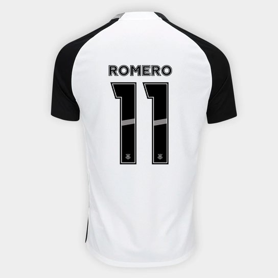 Camisa Corinthians I 25/26 Romero Nº11 Torcedor Nike Masculina
