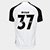 Camisa Corinthians I 25/26 Ryan Nº 37 Torcedor Nike Masculina - Branco+Preto