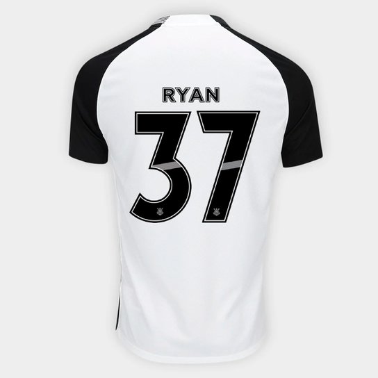 Camisa Corinthians I 25/26 Ryan Nº 37 Torcedor Nike Masculina