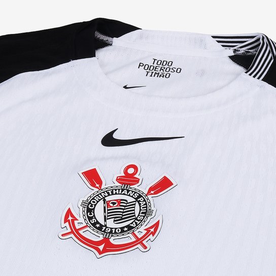 Camisa Corinthians I 25/26 s/n Jogador Nike Masculina