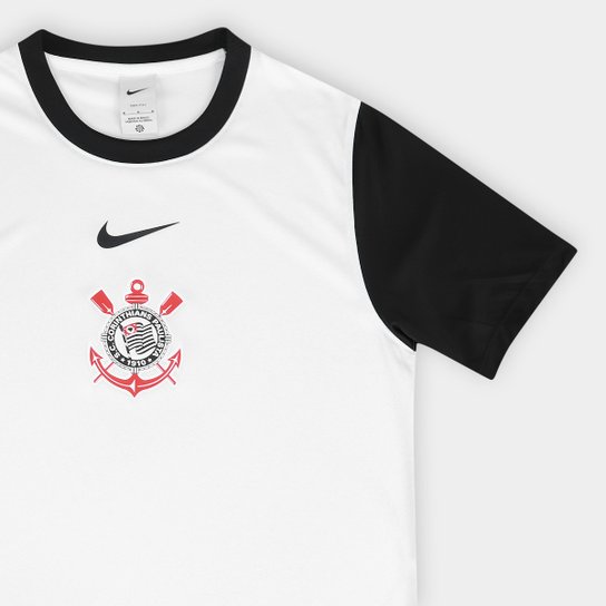 Camisa Corinthians I 25/26 s/n Torcedor Supporter Nike Masculina