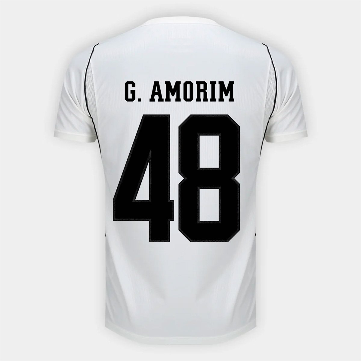 Camisa Corinthians I 26/27 G. Amorim N° 48 Torcedor Masculina