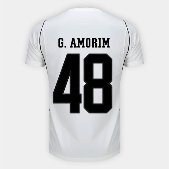 Camisa Corinthians I 26/27 G. Amorim N° 48 Torcedor Nike Masculina