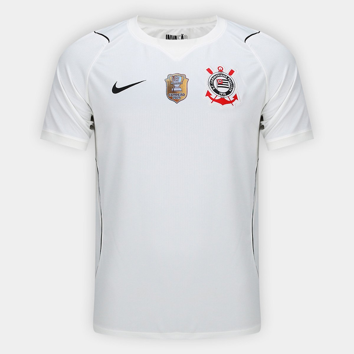 Camisa Corinthians I 26/27 - Patch Campeão CB