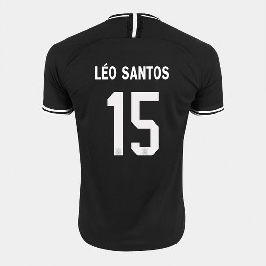 Camisa Corinthians II 19/20 - Léo Santos Nº 15 -Torcedor Nike Masculina