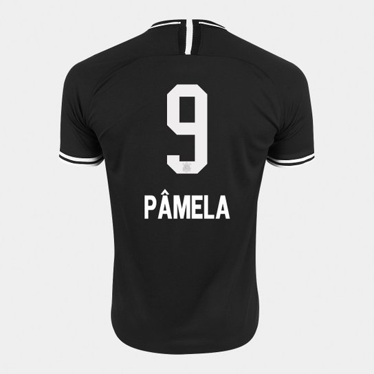 Camisa Corinthians II 19/20 - Pâmela N° 09 - Torcedor Nike Masculina