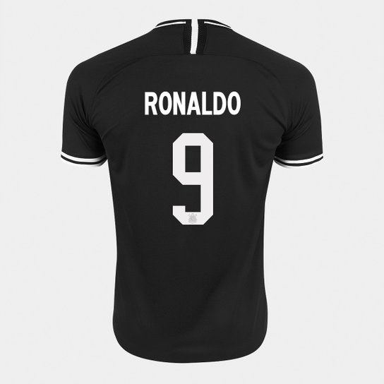 Camisa Corinthians II 19/20 - Ronaldo Nº 9 - Torcedor Nike Masculina